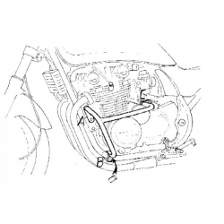 Zephyr 750 1991-1999 ✓ Pare carters Hepco-Becker