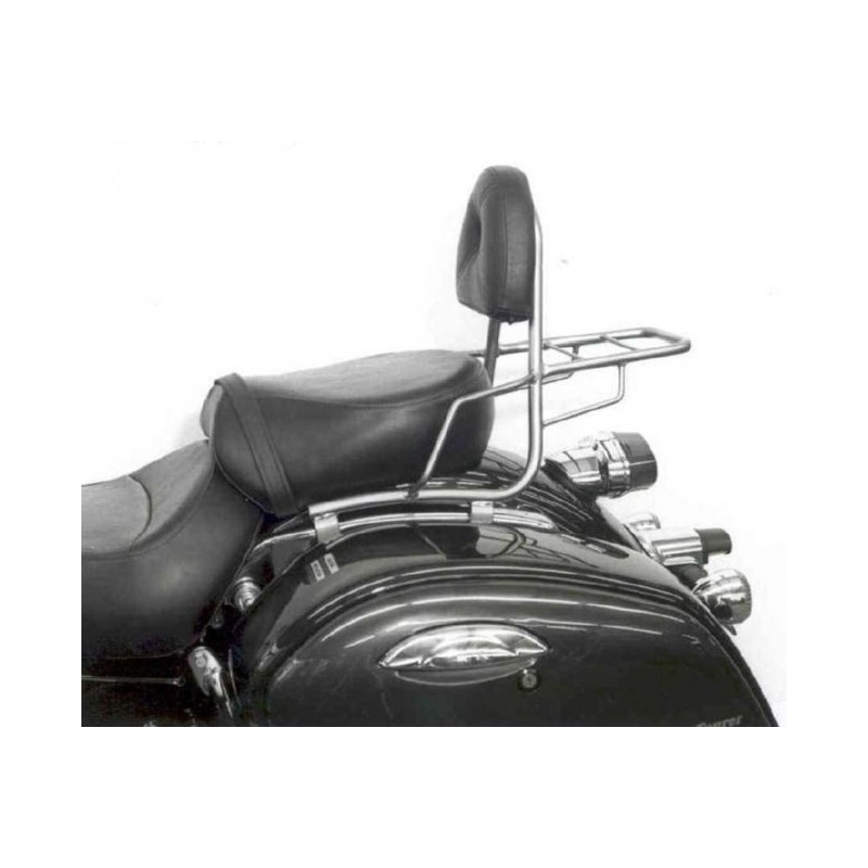 VN 1500 Classic Tourer 1998-2003 ✓ Sissybar Hepco-Becker sans porte paquet