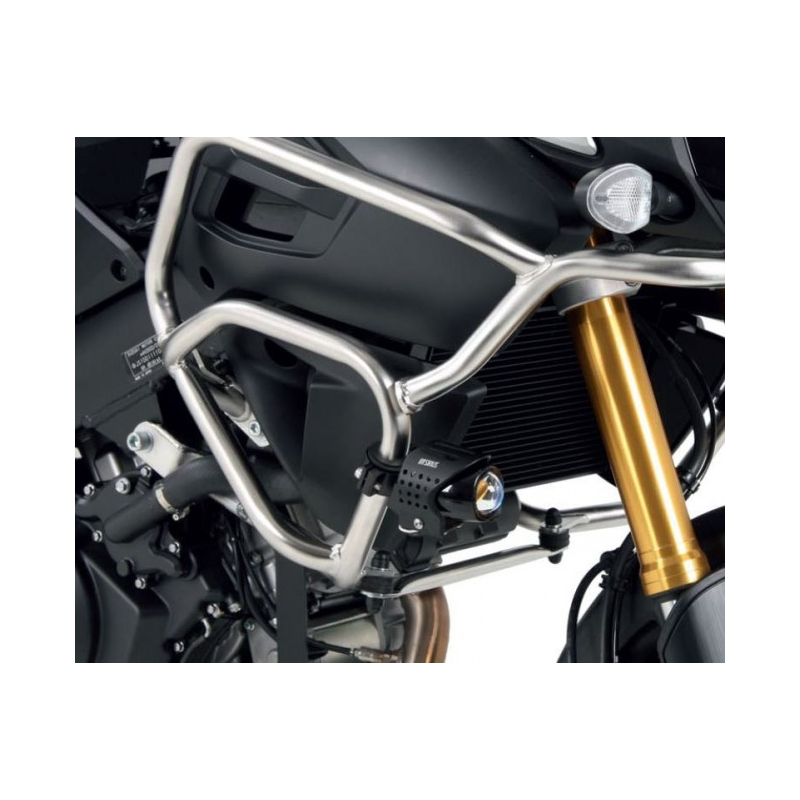 V-Strom 1000 ABS 2014-2019 ✓ Pare carters Inox Hepco-Becker