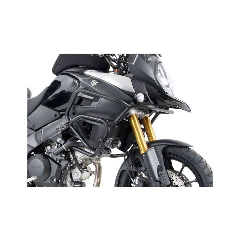 V-Strom 1000 ABS 2014-2019 ✓ Protections de réservoir Noir Hepco-Becker