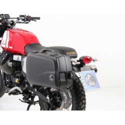 V7 II Stornello 2016 ✓ Supports de valises coté gauche noir Hepco-Becker