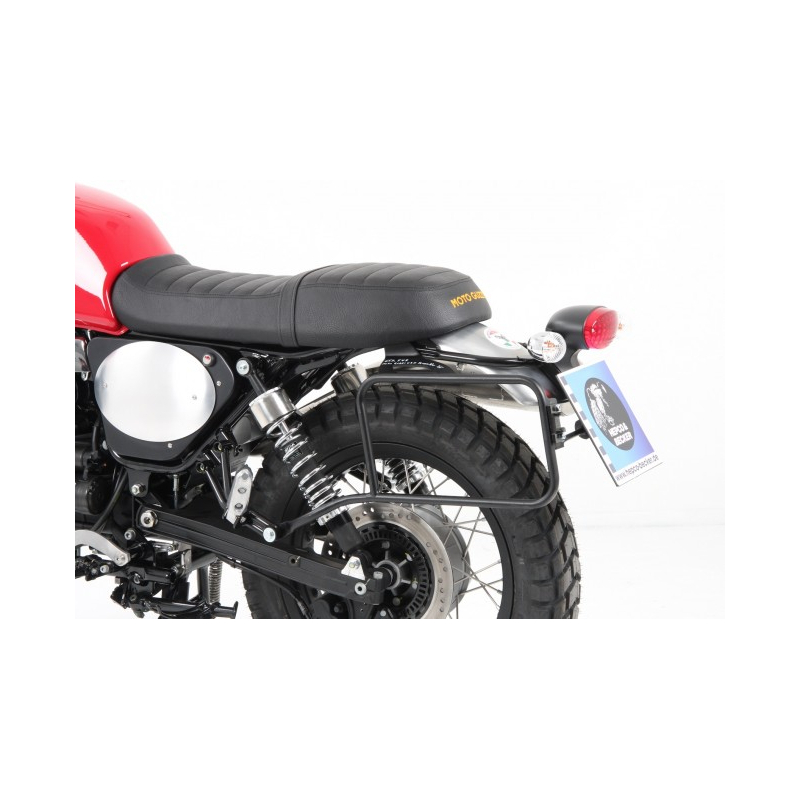 V7 II Stornello 2016 ✓ Supports de valises coté gauche noir Hepco-Becker