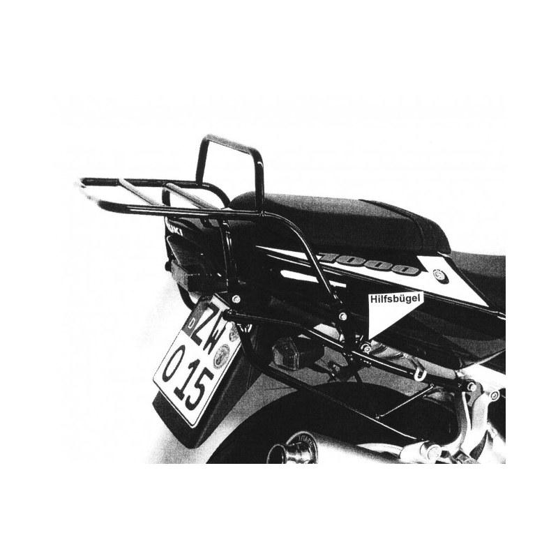 GSX-R 1000 jusqu'à 2003 ✓ Support de top case tubulaire Hepco-Becker