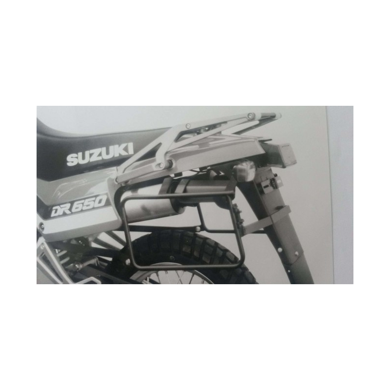 DR 650 RSE 1990-1996 ✓ Supports de valises Hepco-Becker