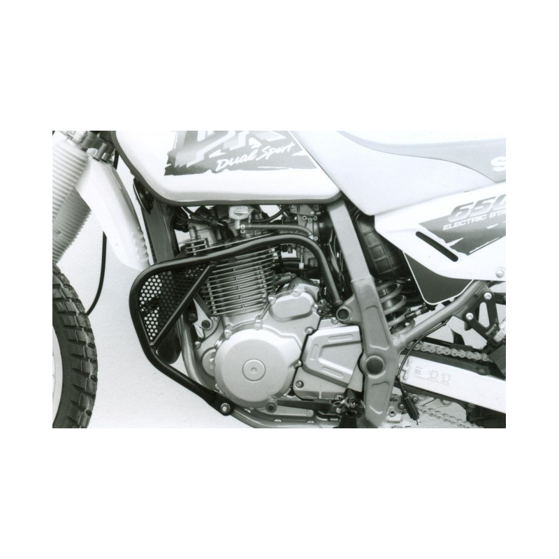 DR 650 SE à partir de 1996 ✓ Pare carters Noir Hepco-Becker