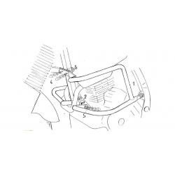 NX 650 Dominator 1992-1994 ✓ Pare carters Hepco-Becker