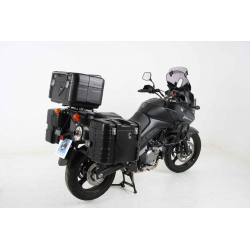 DL 650 V-Strom 2004-2011 ✓ Support de top case Alurack Hepco-Becker