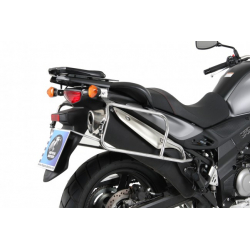 V-Strom 650 ABS (L2) / XT 2012-2016 ✓ Ensemble supports + valises Xplorer Cutout Set - Alu
