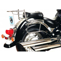 VL 800 Intruder LC Volusia jusqu'à 2008 ✓ Support de top case tubulaire Hepco-Becker