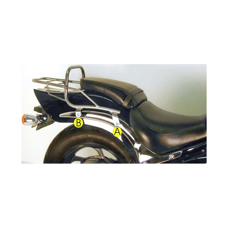 M 800 Intruder 2005-2009 ✓ Support de top case tubulaire Hepco-Becker