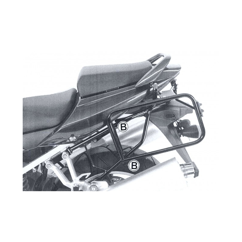 SV 1000 / S 2003-2005 ✓ Supports de valises Hepco-Becker