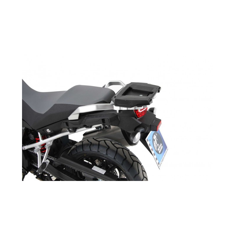 V-Strom 1000 ABS 2014-2019 ✓ Support de top case Alurack Hepco-Becker