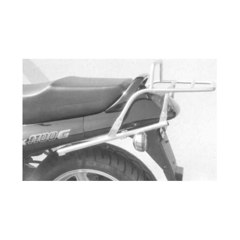 GSX 1100 G 1991-1996 ✓ Support de top case tubulaire noir Hepco-Becker