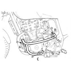 GSX 1200 1999-2000 ✓ Pare carters Hepco-Becker