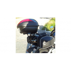 GSX 1300 B-King 2008-2011 ✓ Support de top case Alurack Hepco-Becker