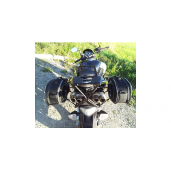 GSX 1300 B-King 2008-2011 ✓ Supports de sacoches type C-Bow Hepco-Becker