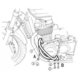 GSX 1400 2005-2006 ✓ Pare carters Hepco-Becker