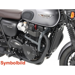 Bonneville T 120 / Black à partir de 2016 ✓ Pare carters Chrome Hepco-Becker