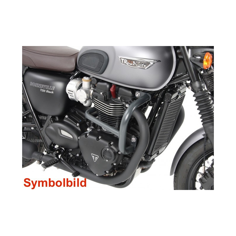 Bonneville T 120 / Black à partir de 2016 ✓ Pare carters Chrome Hepco-Becker