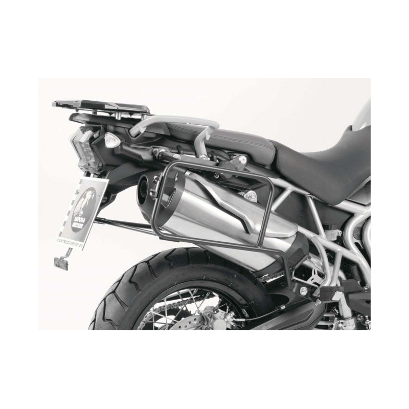 Tiger 800 XC jusqu'à 2014 ✓ Support de top case Alurack Hepco-Becker
