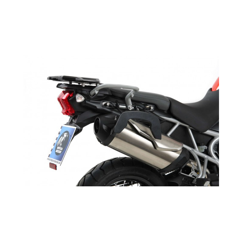 Tiger 800 XC jusqu'à 2014 ✓ Supports de sacoches type C-Bow Hepco-Becker