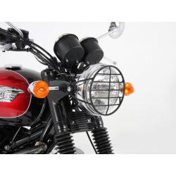 Bonneville T 100 / SE 865 à partir de 2002-2016 ✓ Grille de protection de phare Hepco-Becker Noir