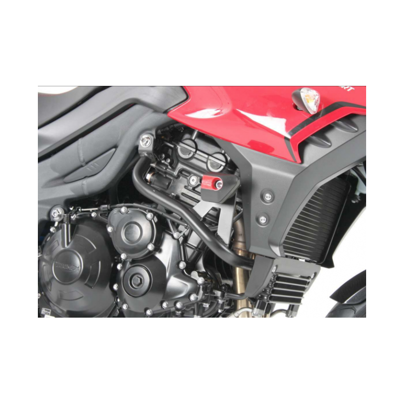 Tiger 1050 Sport à partir de 2013 ✓ Pare carters Hepco-Becker + Tampons