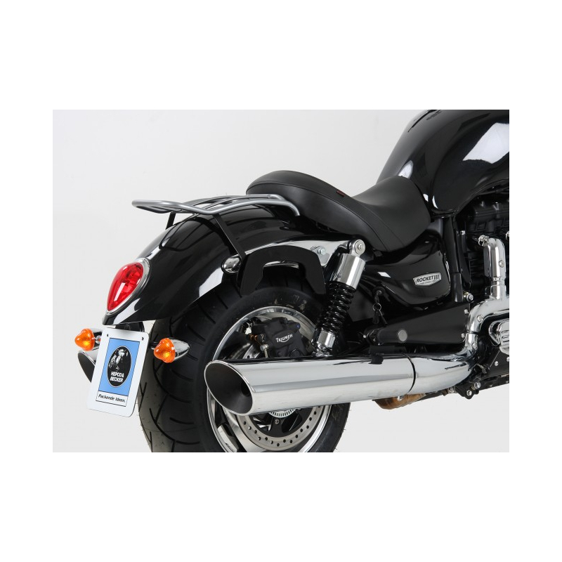 Rocket III 2300 2011-2019 ✓ Supports de sacoches type C-Bow Hepco-Becker Noir