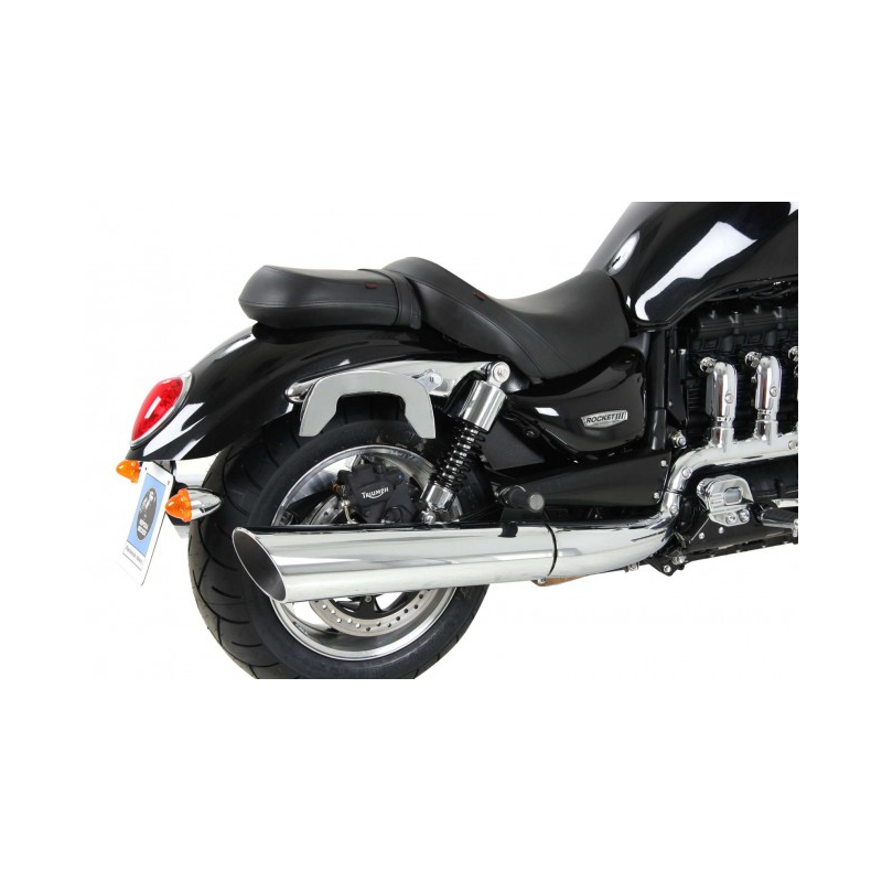 Rocket III 2300 2004-2009 ✓ Supports de sacoches type C-Bow Hepco-Becker Chrome