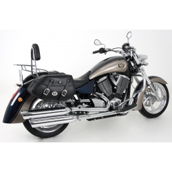 BordWalk 1700 à partir de 2013 ✓ Supports de sacoches type C-Bow Hepco Becker Noir