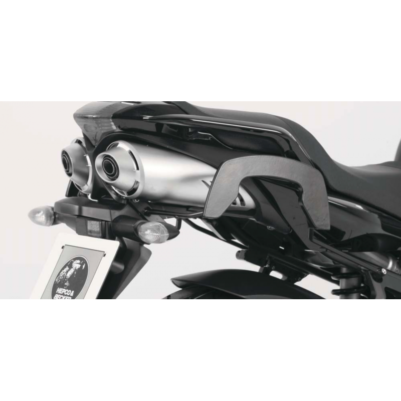 FZ 6 Fazer S2 2007-2010 ✓ Supports de sacoches type C-Bow Hepco-Becker