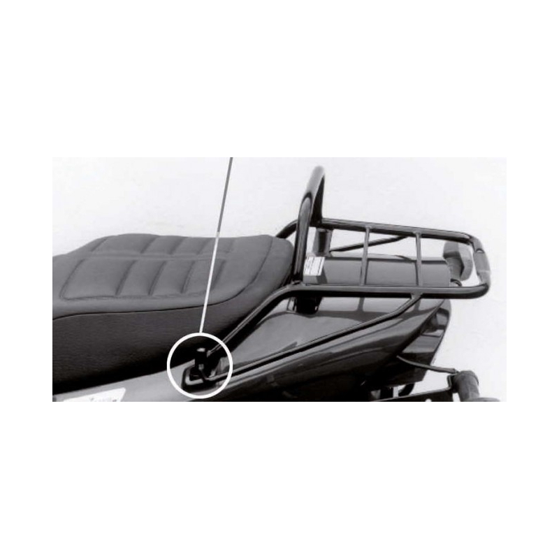 XJ 600 S / N Diversion 1991-1995 ✓ Support de top case tubulaire Hepco-Becker