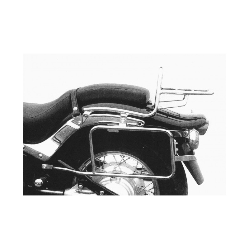 XVS 650 Drag Star 1996-2003 ✓ Support de top case tubulaire Hepco-Becker