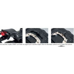 FZ 8 Fazer à partir de 2010 ✓ Supports de sacoches type C-Bow Hepco-Becker