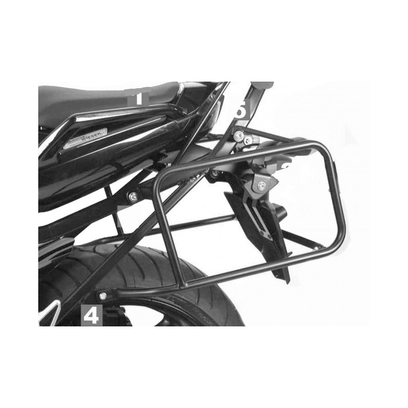FZ 1 Fazer à partir de 2006 ✓ Supports de valises Hepco-Becker