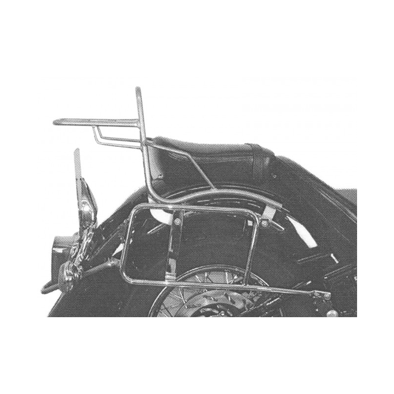 XVS 1100 Drag Star Classic 2001-2007 ✓ Supports de valises Hepco-Becker