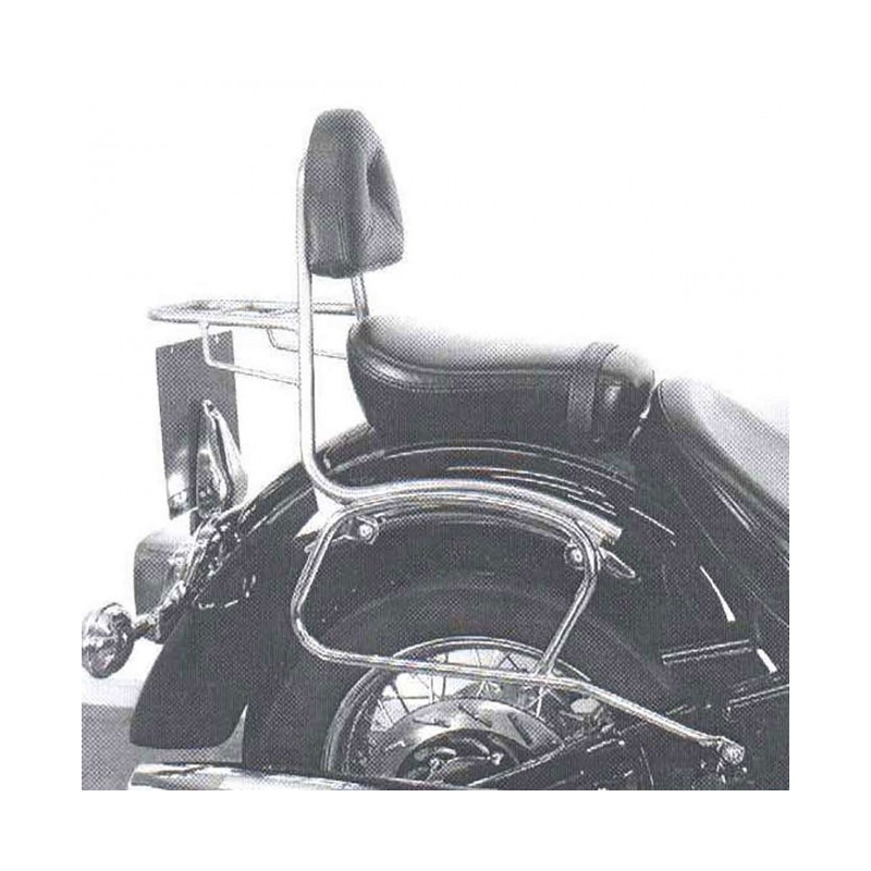 XVS 1100 Drag Star Classic 2001-2007 ✓ Sissybar Hepco-Becker sans porte paquet