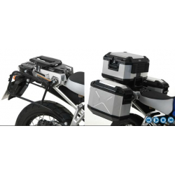 XT 1200 Z / XT 1200 ZE Super Ténéré ✓ Support de top case Alurack sur selle arrière Hepco-Becker
