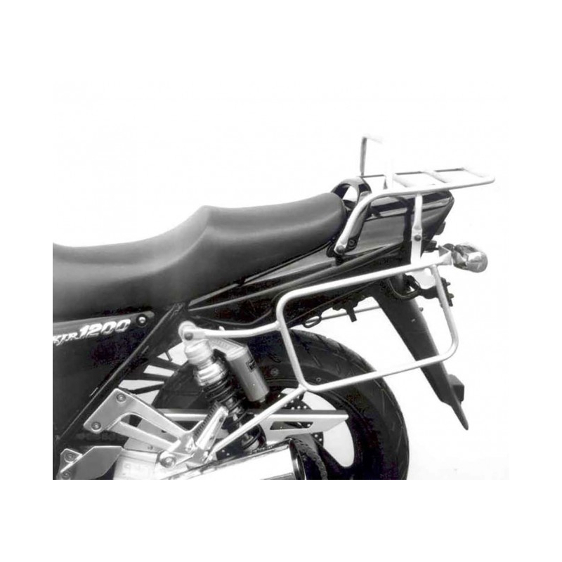 XJR 1300 1999-2003 ✓ Support bagagerie complet Hepco-Becker Chrome