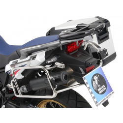 Africa Twin CRF 1000 2016-2017 ✓ Boite à outils pour support de valises Cutout Hepco-Becker