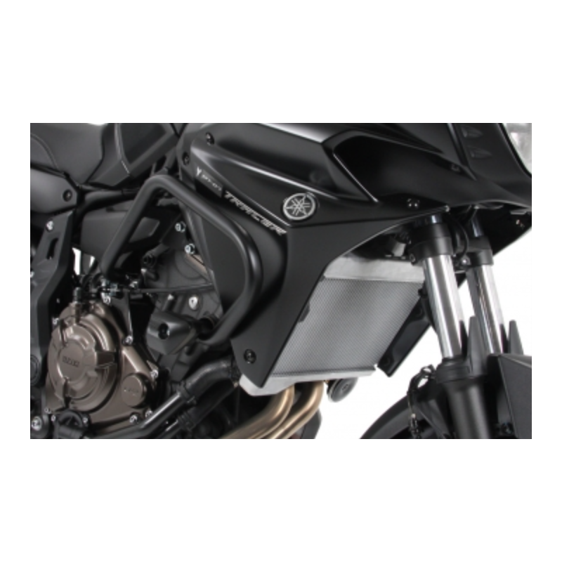 MT-07 Tracer 2016-2020 ✓ Pare carters Hepco-Becker avec tampons de protection