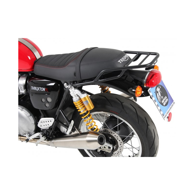 Thruxton 1200 / R à partir de 2016 ✓ Porte paquets Noir Hepco-Becker
