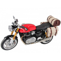 Thruxton 1200 / R à partir de 2016 ✓ Supports de sacoches type C-Bow Hepco-Becker Noir