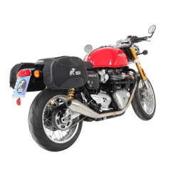 Thruxton 1200 / R à partir de 2016 ✓ Supports de sacoches type C-Bow Hepco-Becker Chromé
