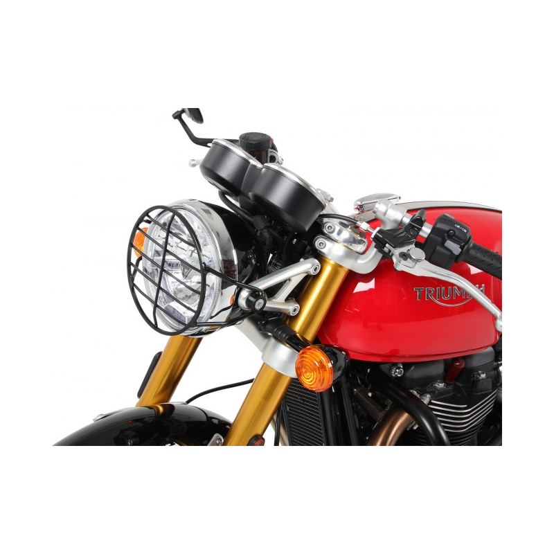 Thruxton 1200 / R à partir de 2016 ✓ Grille de protection de phare Hepco-Becker