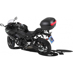 Ninja 650 à partir de 2017 ✓ Support de top case Alurack Hepco-Becker