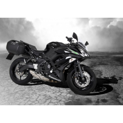 Ninja 650 à partir de 2017 ✓ Supports de sacoches type C-Bow Hepco-Becker