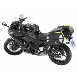 Ninja 650 à partir de 2017 ✓ Supports de sacoches type C-Bow Hepco-Becker