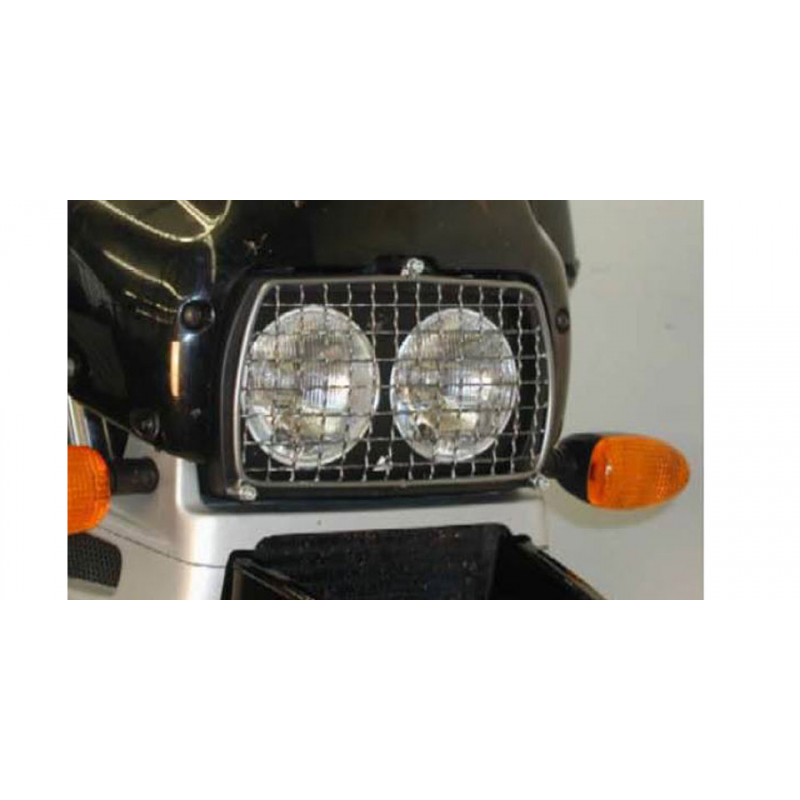 R 1100 GS 1994-1999 ✓ Grille de phare pour protection de réservoir Hepco-Becker Chromé
