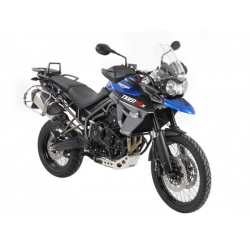 Tiger 800 XC / XCX / XCA 2015-2017 ✓ Ensemble supports + valises Xplorer Cutout Set - Noir